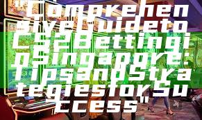 "Comprehensive Guide to CS2 Betting in Singapore: Tips and Strategies for Success"